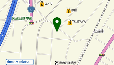 ザ・ダイソー HIRASEI遊TSUTAYA六日町店の地図画像