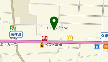 ザ・ダイソー 松山鷹ノ子店の地図画像