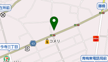 ザ・ダイソー やまや青梅今寺店の地図画像