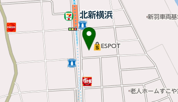 ザ・ダイソー エスポット新横浜店の地図画像