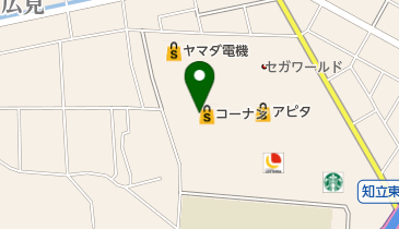 ザ ダイソー ホームセンターコーナン知立店 知立市 ダイソー 472 0045 の地図 アクセス 地点情報 Navitime