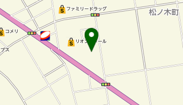 ザ・ダイソー ひらせい三条大崎店の地図画像