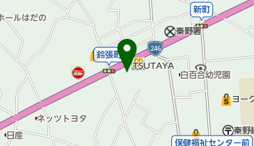 ザ・ダイソー COMBOX246秦野店の地図画像