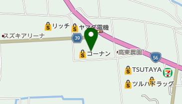 ザ・ダイソー 島田屋土佐店の地図画像