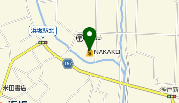 ザ・ダイソー ナカケー白川店の地図画像