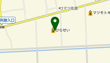 ザ・ダイソー ひらせい佐渡店の地図画像