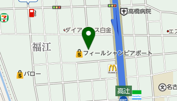 ザ・ダイソー シャンピアポート名古屋高辻店の地図画像