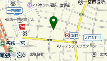 ザ・ダイソー 一宮本町店の地図画像