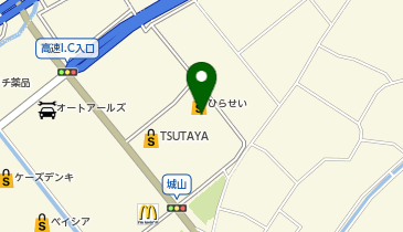 ザ・ダイソー THREEPPY ひらせい豊栄インター店の地図画像