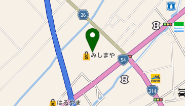 ザ・ダイソー みしまや三刀屋店の地図画像