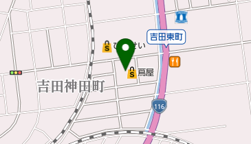 ザ・ダイソー HIRASEI遊TSUTAYA吉田店の地図画像