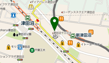 りそな銀行 津田沼支店の地図画像