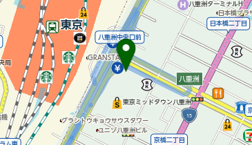 りそな銀行 東京中央支店(法人営業)の地図画像