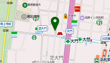 りそな銀行 芝支店の地図画像