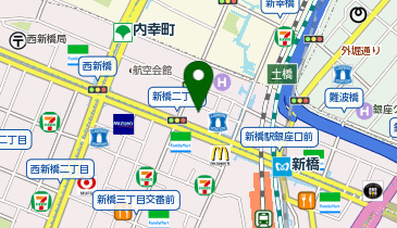 りそな銀行 新橋支店(店頭サービス)の地図画像
