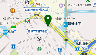 りそな銀行 赤坂支店(法人営業)の地図画像
