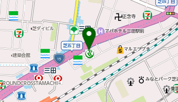 りそな銀行 田町支店の地図画像