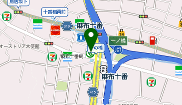りそな銀行 麻布支店の地図画像