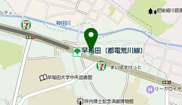 りそな銀行 早稲田支店の地図画像