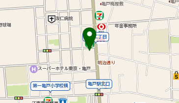 りそな銀行 亀戸支店の地図画像