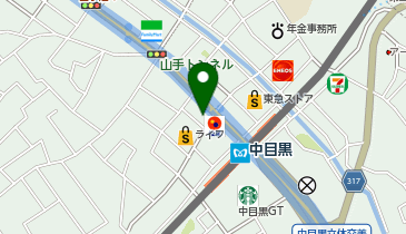 りそな銀行 中目黒支店の地図画像