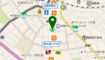 りそな銀行 大塚出張所(母店:池袋支店)の地図画像