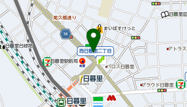 りそな銀行 日暮里支店の地図画像