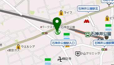 りそな銀行 石神井支店の地図画像