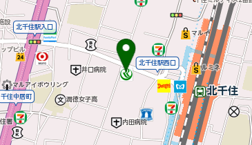 りそな銀行 千住支店の地図画像