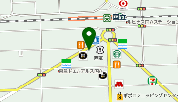 りそな銀行 国立支店の地図画像