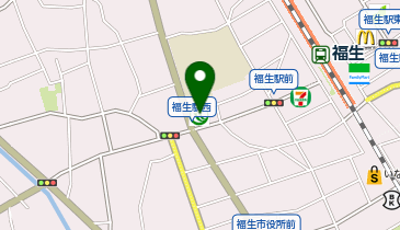 りそな銀行 福生支店の地図画像