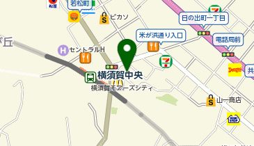 りそな銀行 横須賀支店の地図画像