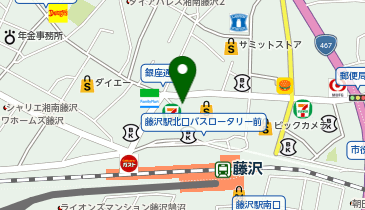 りそな銀行 藤沢支店の地図画像