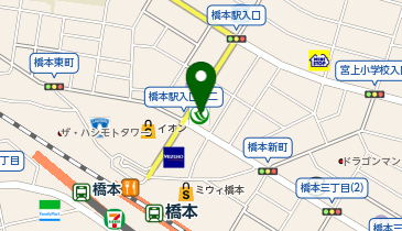りそな銀行 橋本支店の地図画像