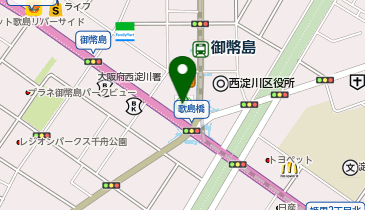 りそな銀行 歌島橋支店の地図画像