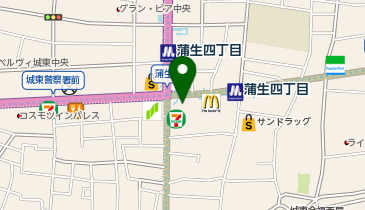 りそな銀行 城東支店の地図画像