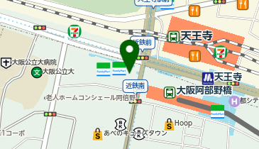 りそな銀行 阿倍野橋支店の地図画像