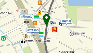 りそな銀行 深井支店の地図画像