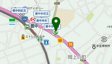 りそな銀行 豊中支店の地図画像