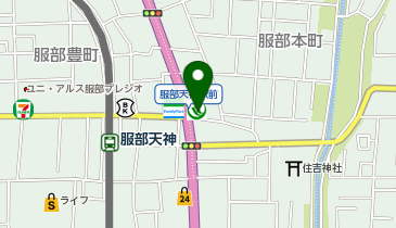 りそな銀行 豊中服部支店の地図画像