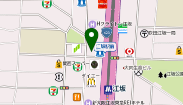 りそな銀行 江坂支店の地図画像