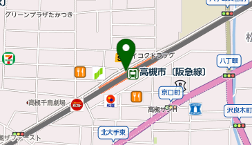 りそな銀行 高槻支店の地図画像