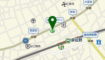 りそな銀行 佐野支店の地図画像