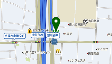 りそな銀行 東大阪支店の地図画像