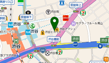 りそな銀行 渋谷ローンプラザの地図画像