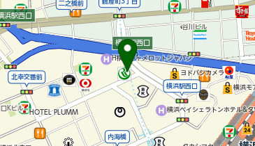 りそな銀行 セブンデイズプラザ横浜西口 by横浜西口支店の地図画像