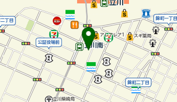 りそな銀行 セブンデイズプラザたちかわ by立川支店の地図画像