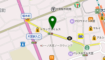 埼玉りそな銀行 大宮西支店の地図画像