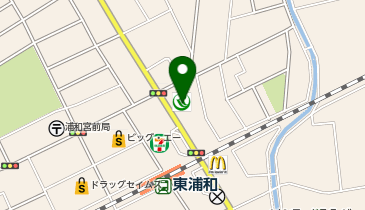 埼玉りそな銀行 東浦和支店の地図画像
