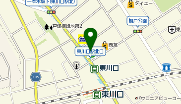 埼玉りそな銀行 東川口支店の地図画像